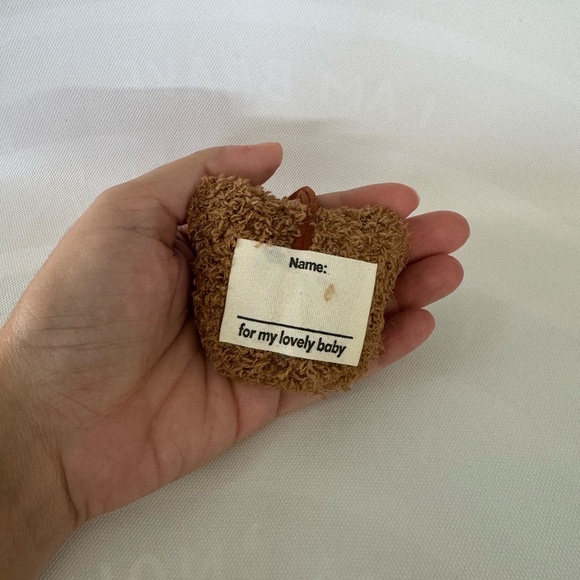 Cute Bear Doll Bag Pendant With Name Tag, Keychain Pendant - Picture 5 of 5